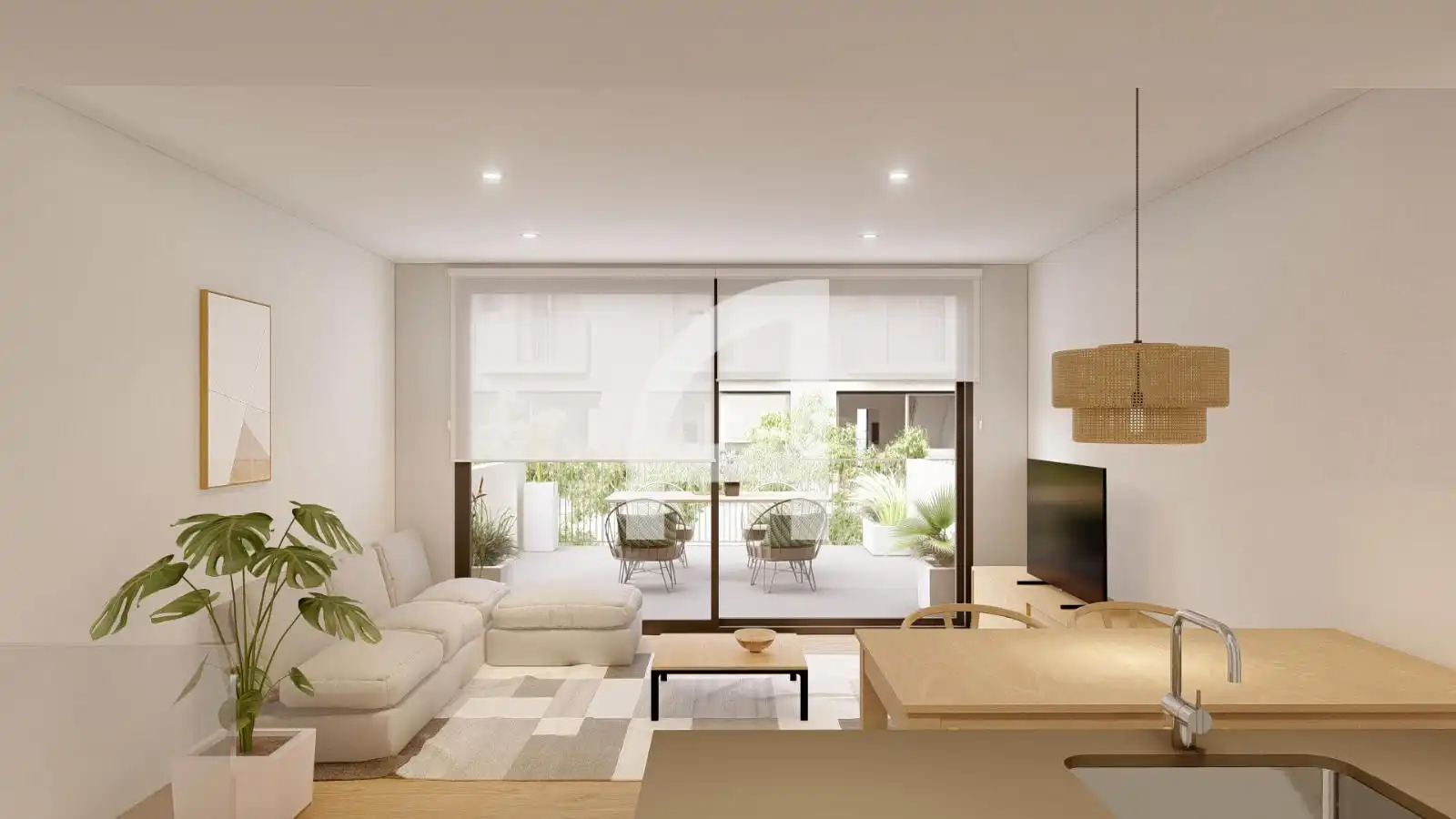 Living room of Land for sale in Terrassa