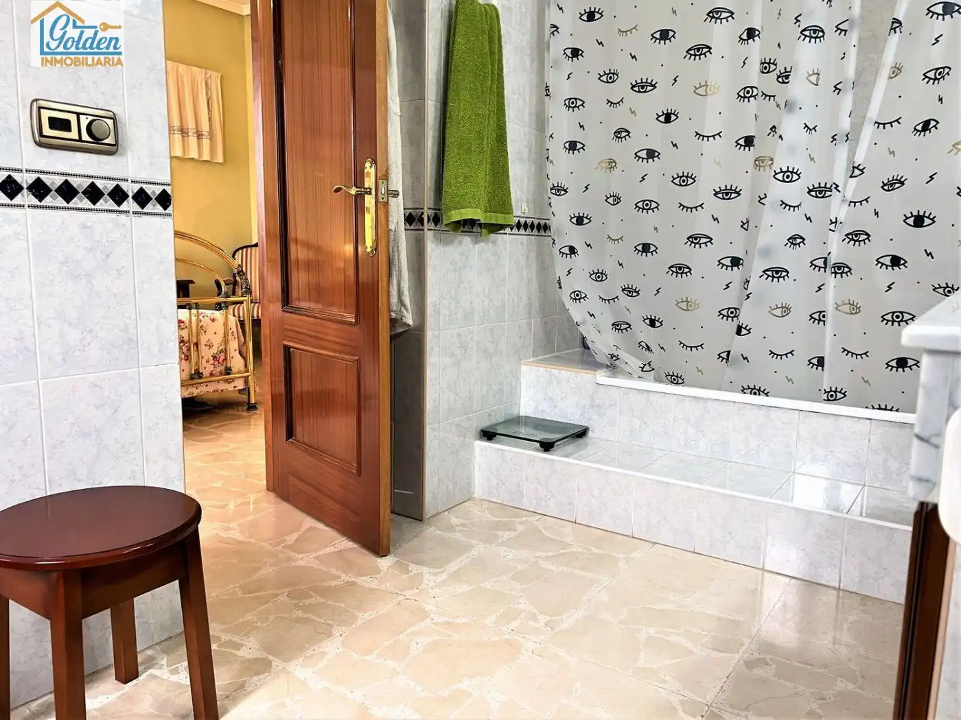 Bany de Casa o xalet en venda en Don Benito amb Aire condicionat, Jardí privat i Terrassa