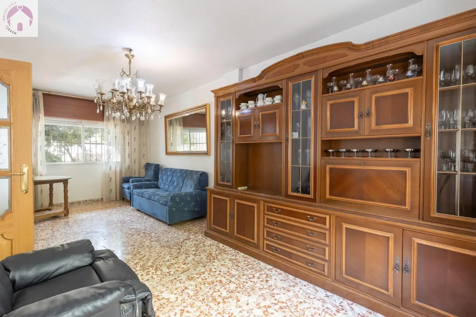 Sala de estar de Casa adosada en venta en Maracena con Aire acondicionado, Calefacción y Terraza