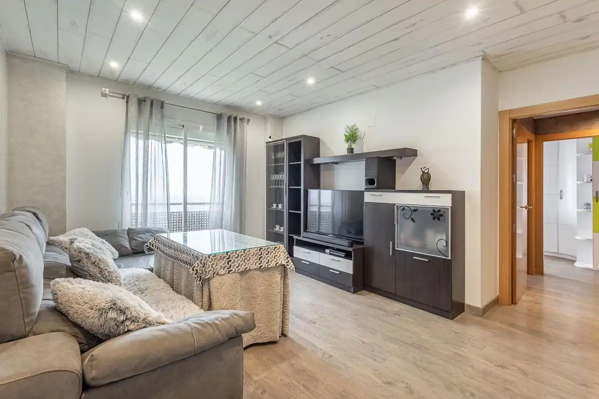 Sala de estar de Piso en venta en Granada con Aire acondicionado, Calefacción y Parquet