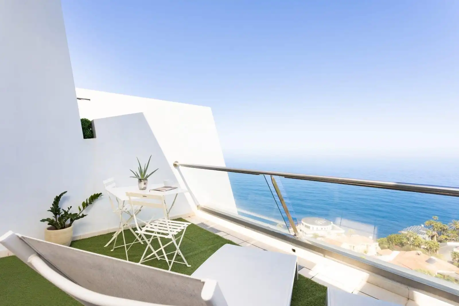 Terraza de Apartamento de alquiler en La Matanza de Acentejo