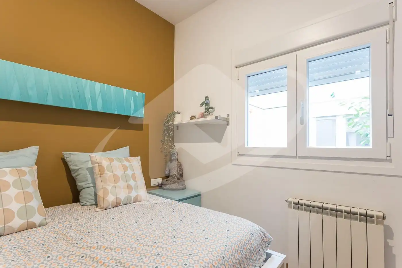 Bedroom of Flat for sale in Sabadell  with Heating, Parquet flooring and Terrace