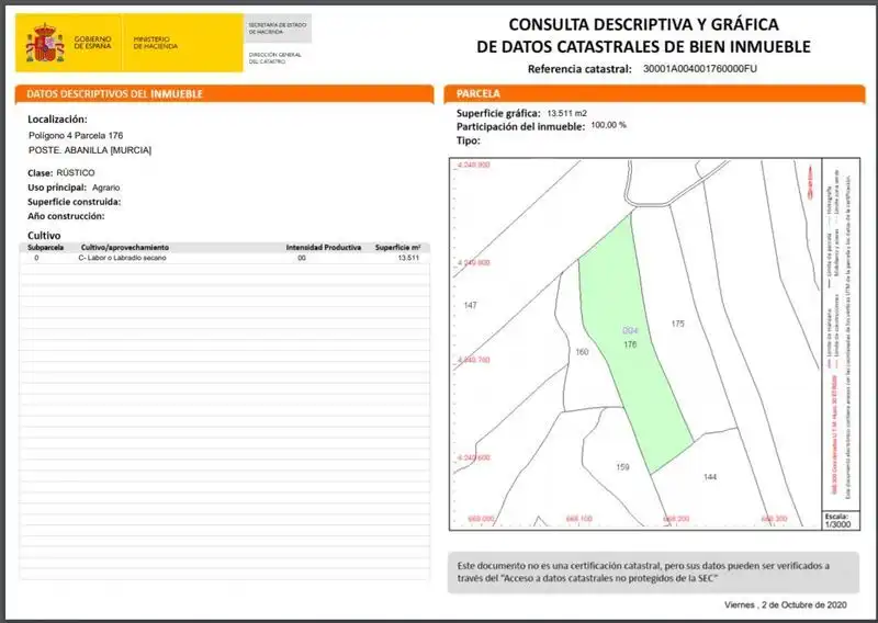 Lands and plots for sale in El Poste Partido De Collado Del Rey 176, imagen 8