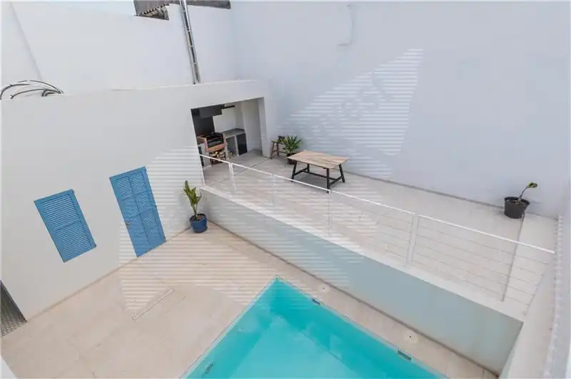 Piscina de Casa o chalet de alquiler en Selva con Aire acondicionado, Terraza y Trastero