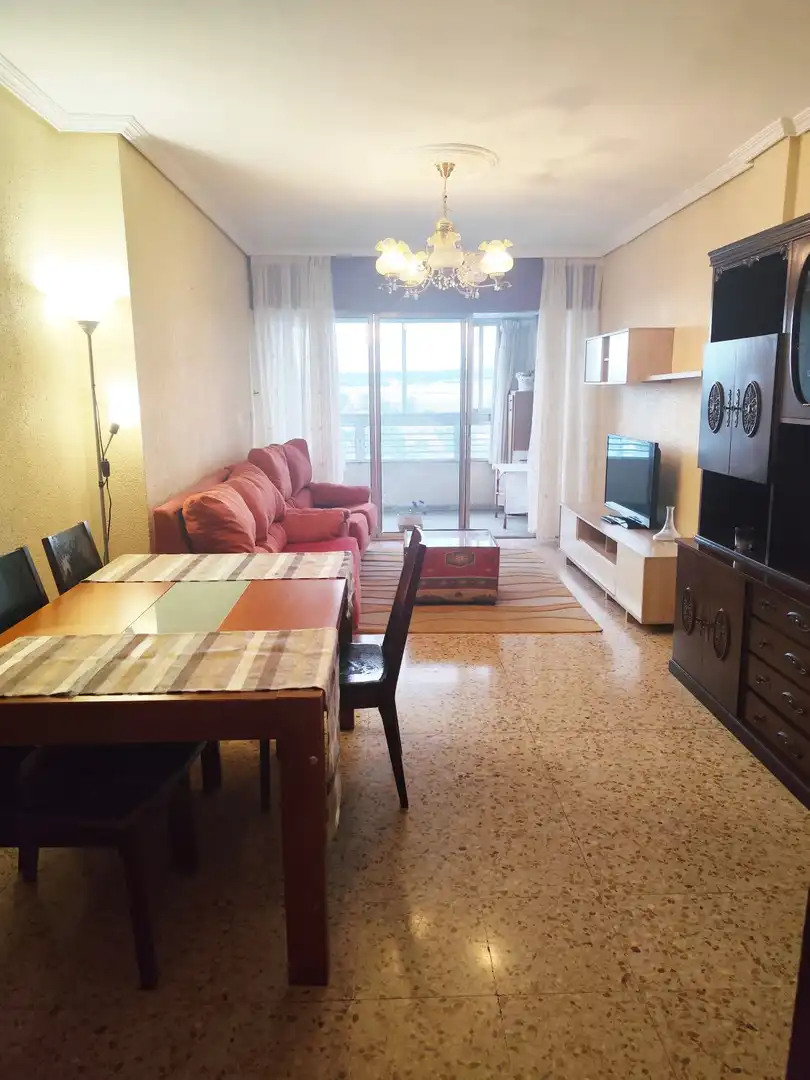 Wohnzimmer von Wohnung zum Verkauf in Palencia mit Heizung und Terrasse
