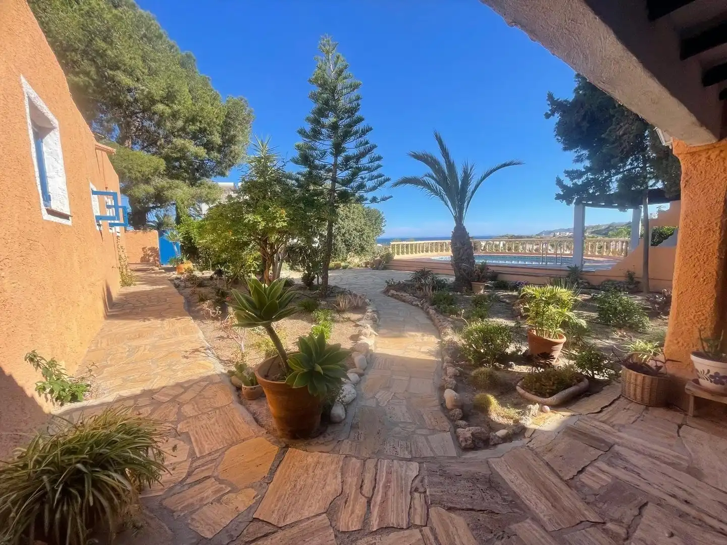 Jardín de Casa o chalet en venta en Mojácar con Aire acondicionado, Terraza y Trastero