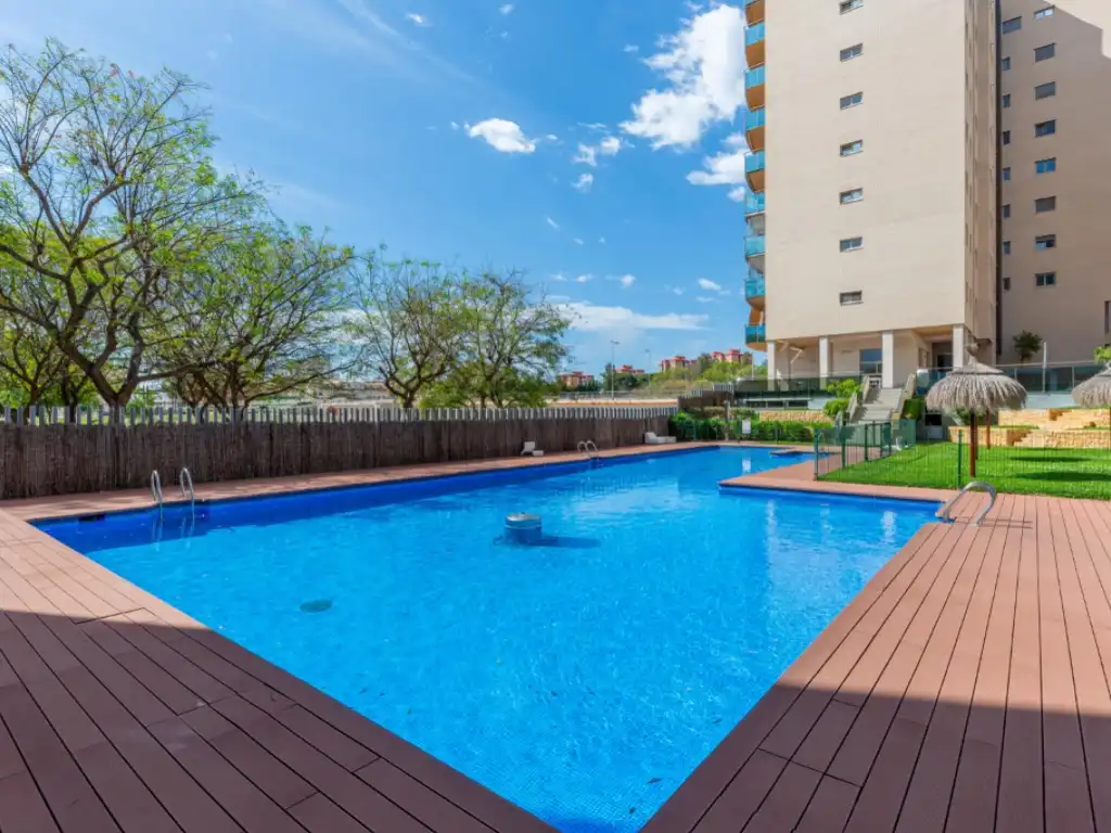 Swimming pool of Attic for sale in El Campello  with Air Conditioner, Private garden and Terrace