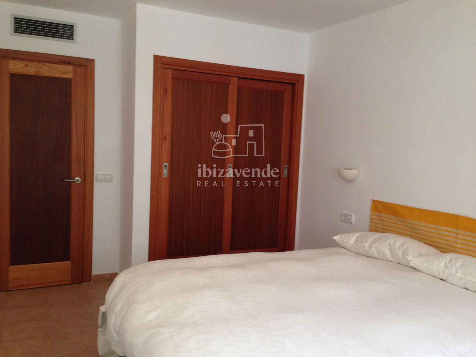 Bedroom of Flat for sale in Santa Eulària des Riu  with Air Conditioner, Heating and Swimming Pool