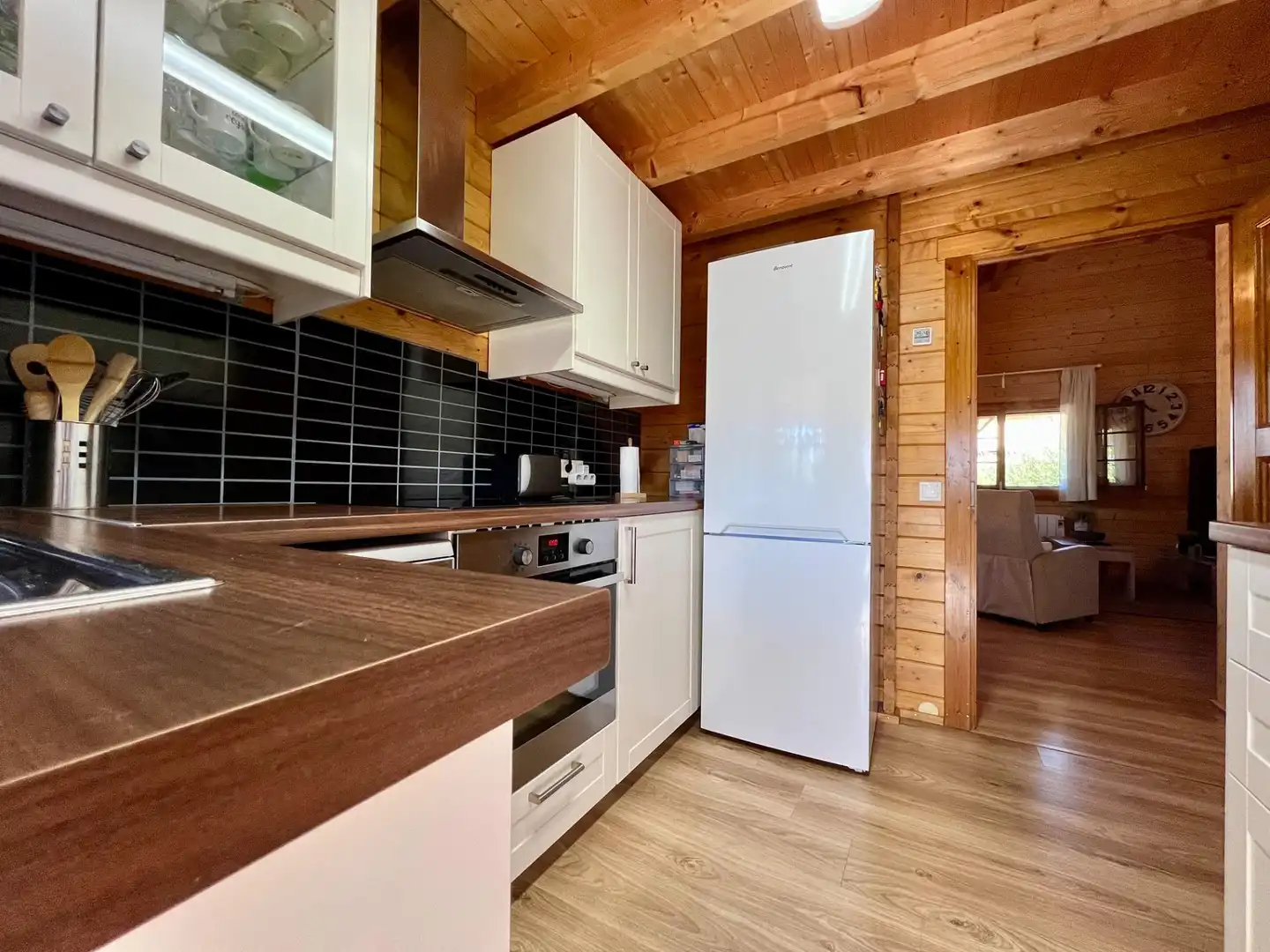 Cocina de Casa o chalet en venta en Cànoves I Samalús con Aire acondicionado, Calefacción y Jardín privado