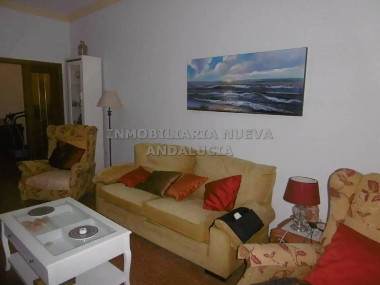 Sala de estar de Piso en venta en Almería con Aire acondicionado