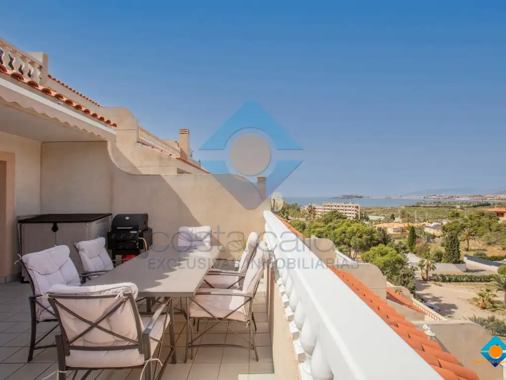 Terrace of Flat for sale in Cartagena  with Air Conditioner, Private garden and Terrace