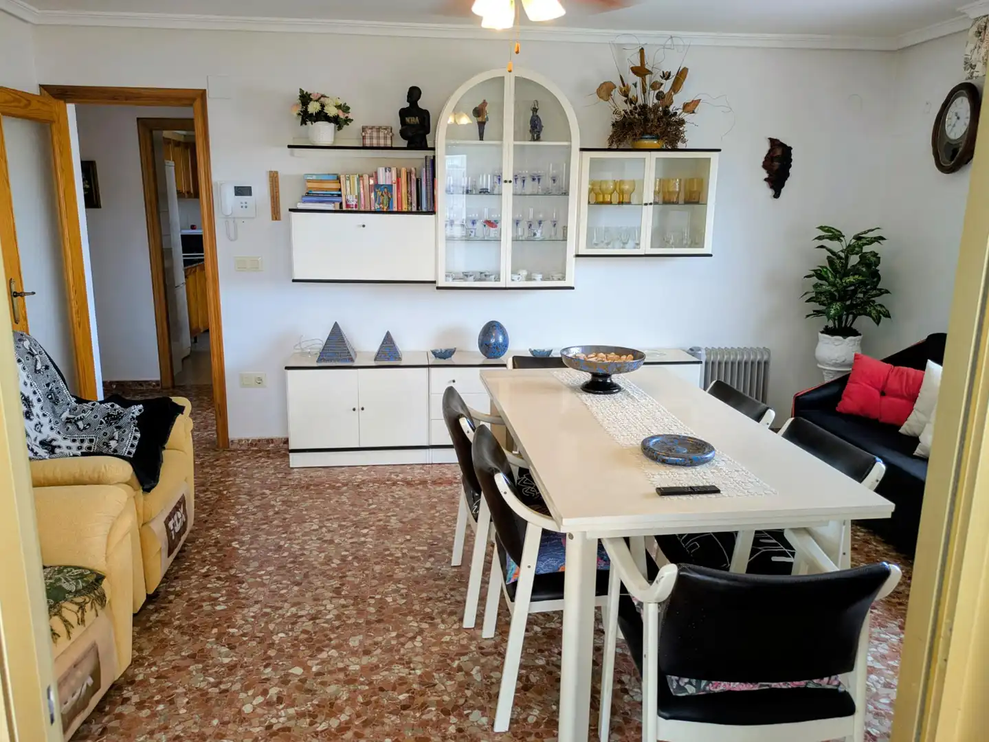 Menjador de Apartament en venda en Cullera amb Terrassa i Moblat