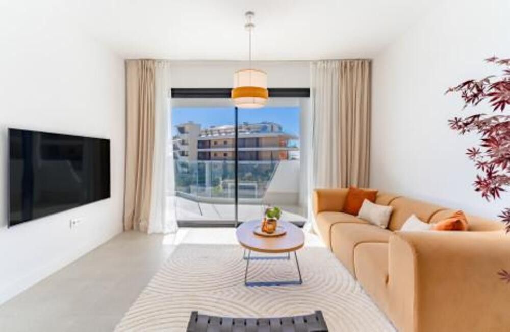 Living room of Apartment to rent in Fuengirola  with Air Conditioner, Terrace and Swimming Pool