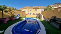 Swimming pool of House or chalet for sale in Málaga Capital  with Air Conditioner, Terrace and Storage room