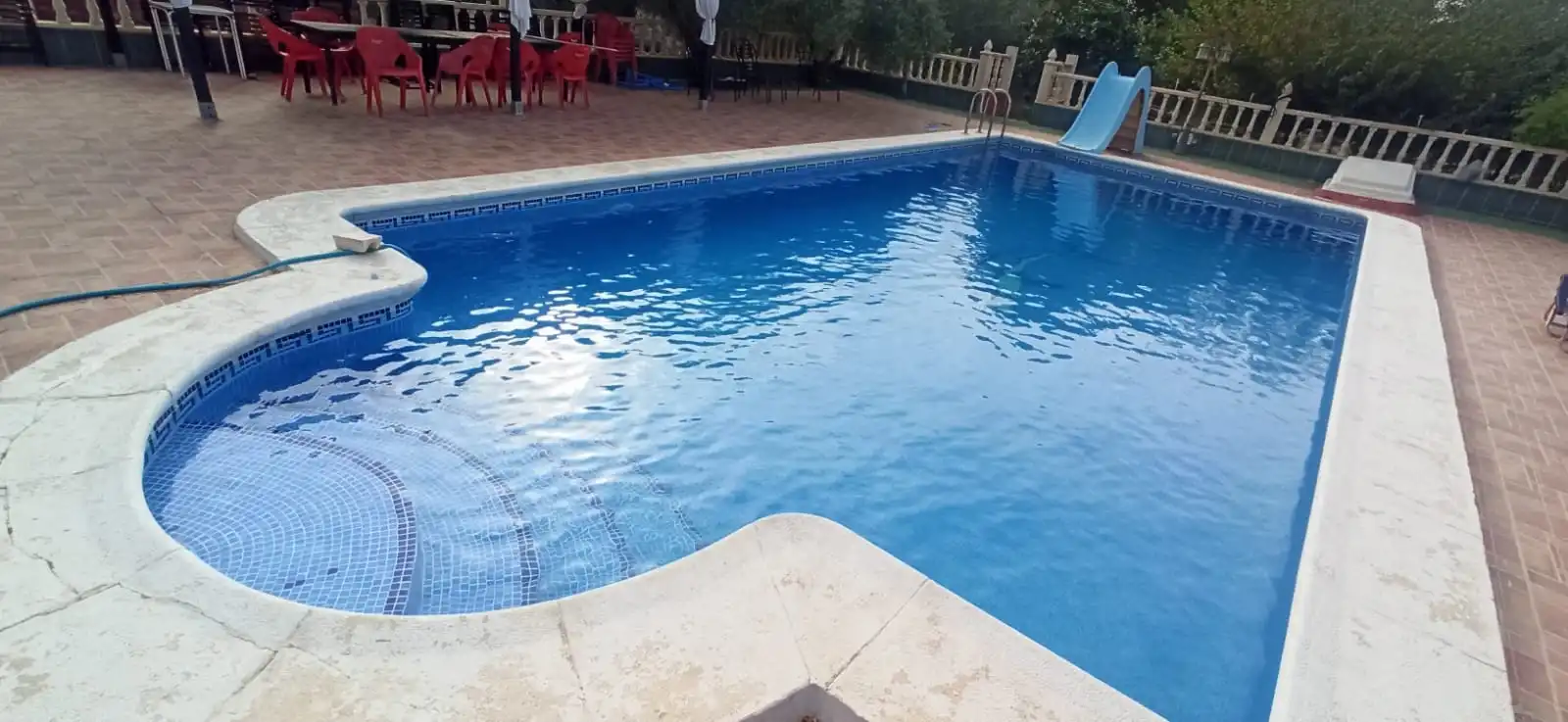 Piscina de Finca rústica en venda en Orihuela amb Aire condicionat, Jardí privat i Terrassa