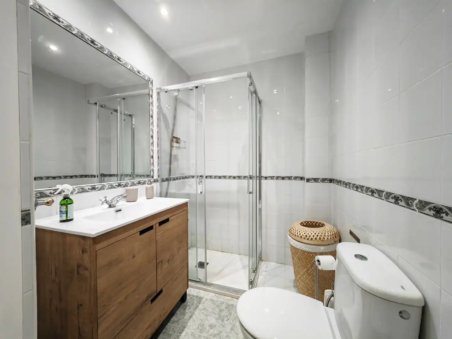 Baño de Apartamento en venta en Mijas con Aire acondicionado, Amueblado y Internet