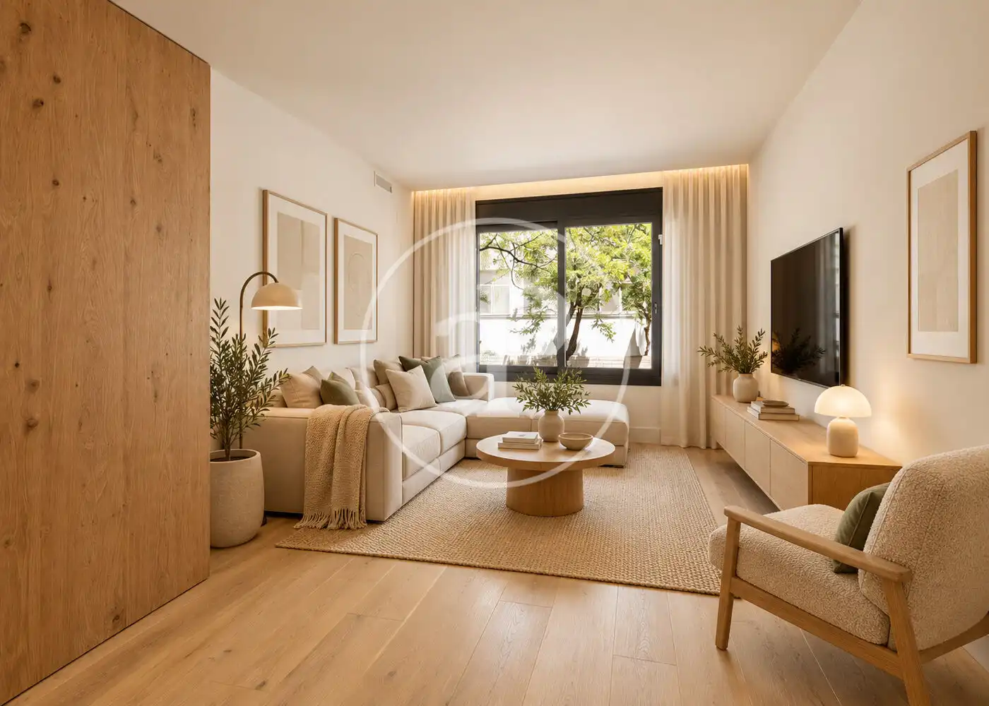 Sala de estar de Piso en venta en Horta - Guinardó