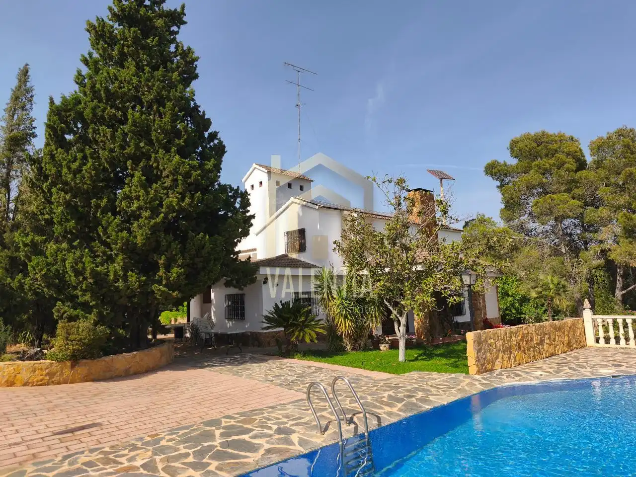 Garten von Country house zum Verkauf in Alborache mit Heizung, Privatgarten und Terrasse