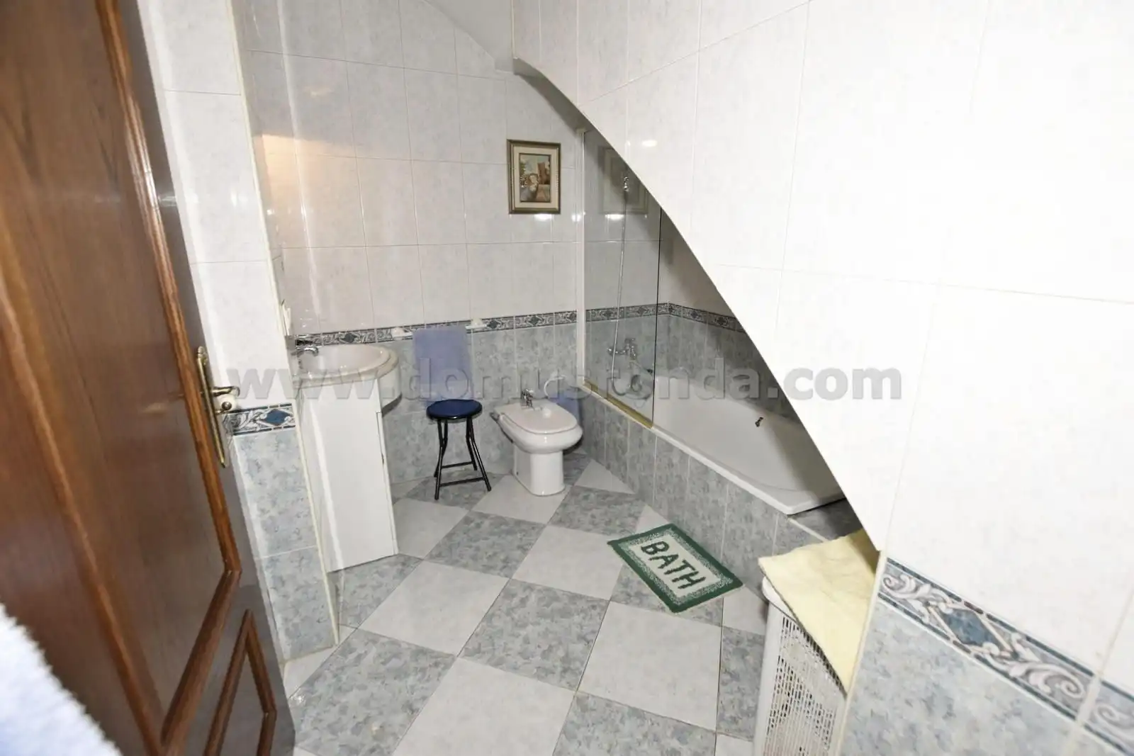 Badezimmer von Wohnung zum Verkauf in Ronda mit Heizung, Terrasse und Möbliert