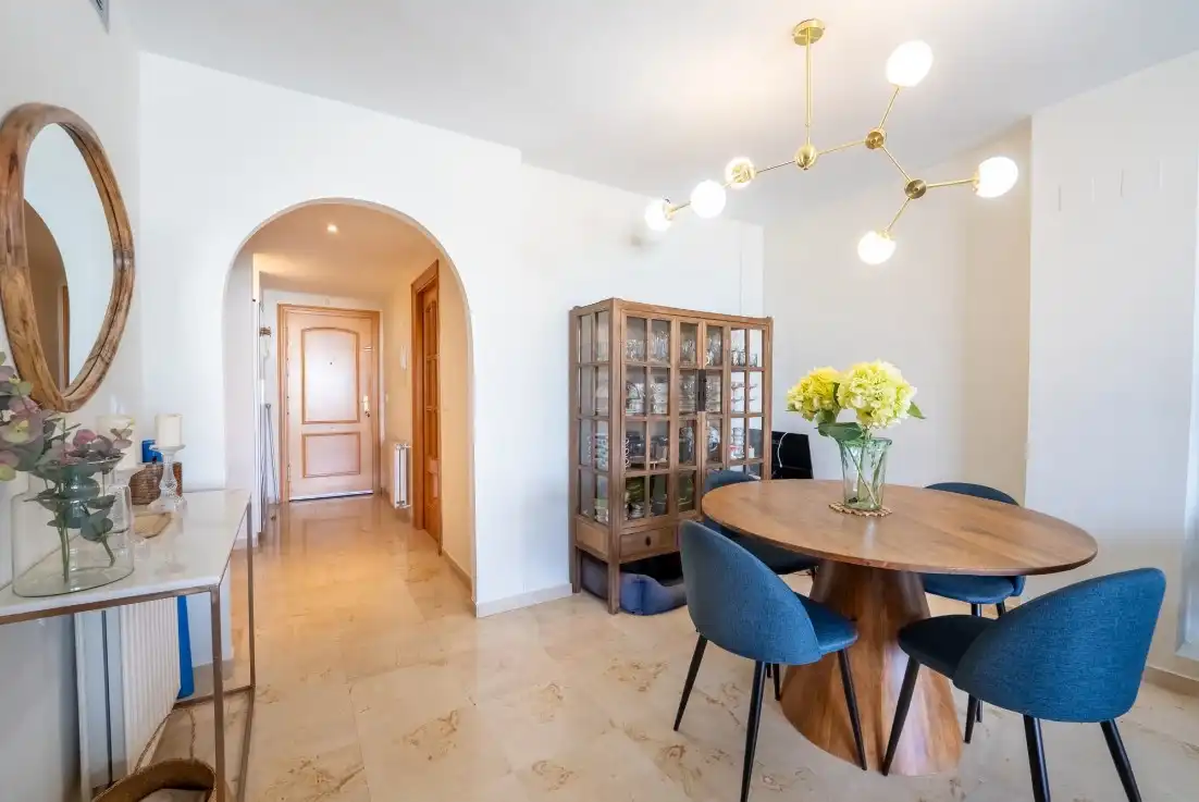 Dining room of Flat for sale in Marbella  with Air Conditioner, Heating and Terrace