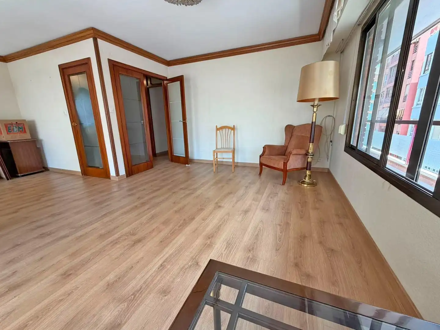 Wohnzimmer von Wohnung zum Verkauf in Alicante / Alacant mit Klimaanlage, Terrasse und Abstellraum