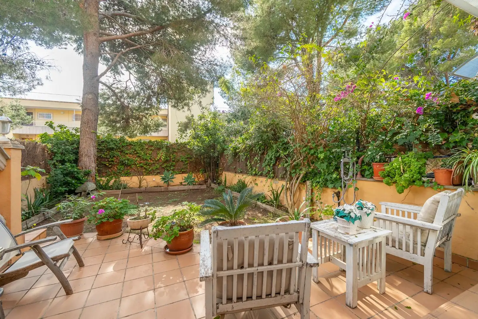 Jardín de Casa adosada en venta en  Palma de Mallorca con Aire acondicionado, Calefacción y Jardín privado