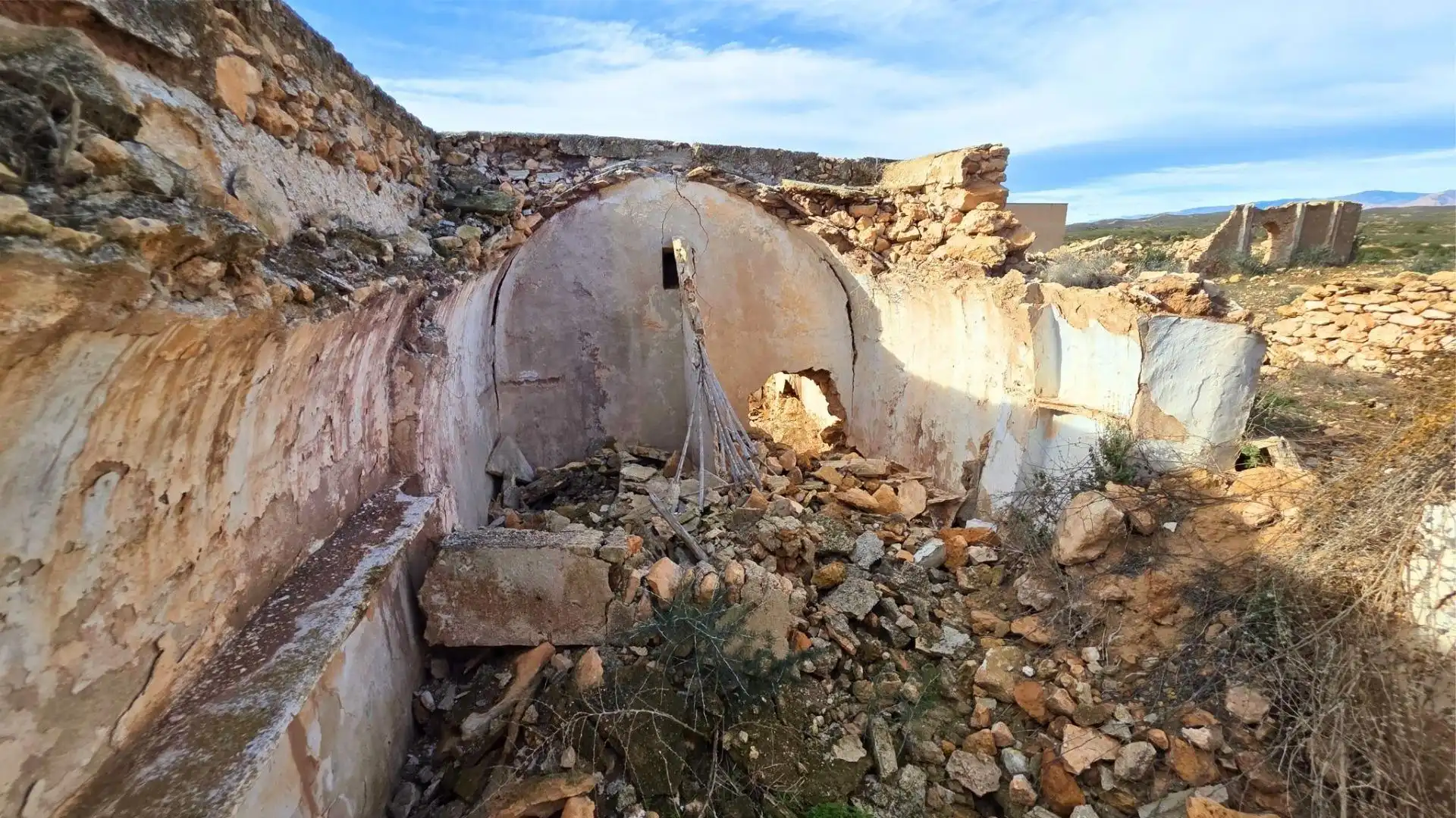 Vista exterior de Finca rústica en venda en Níjar