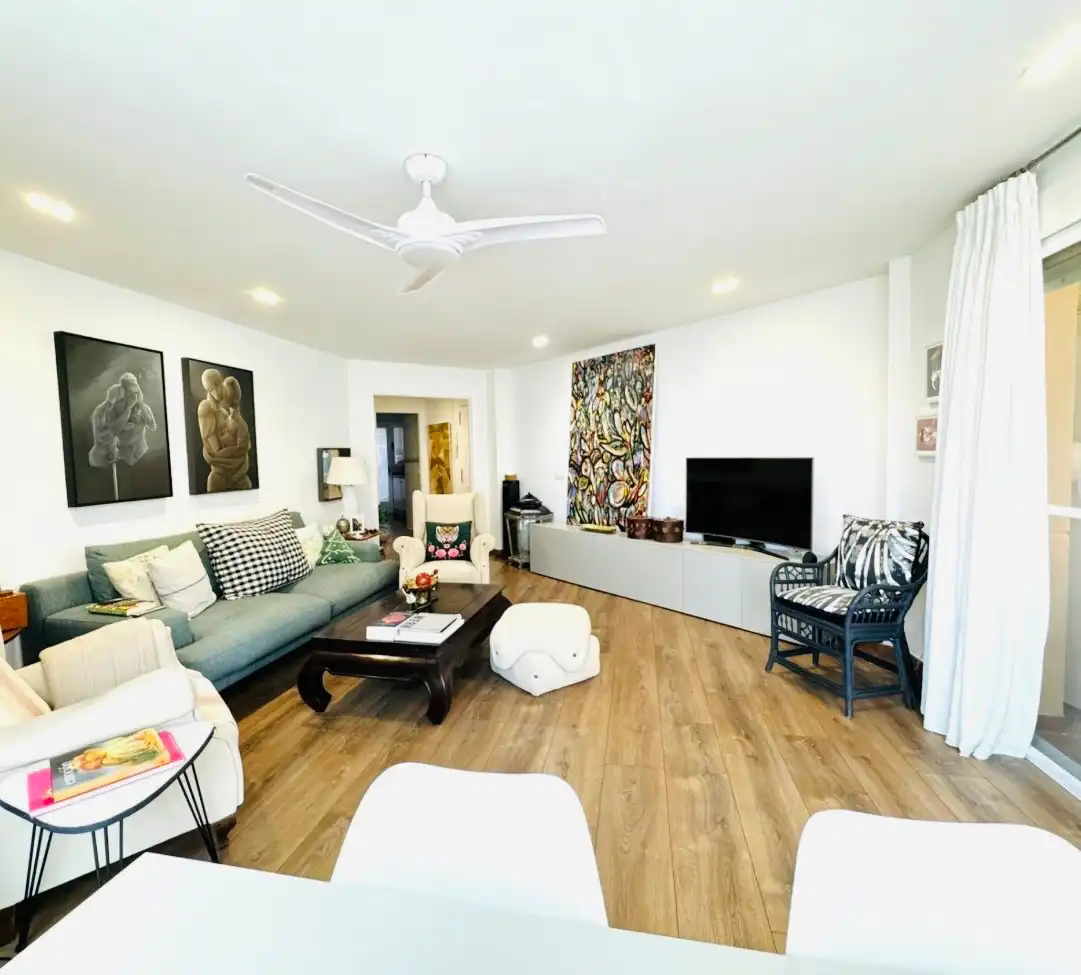 Living room of Flat for sale in Jávea / Xàbia  with Air Conditioner, Heating and Terrace