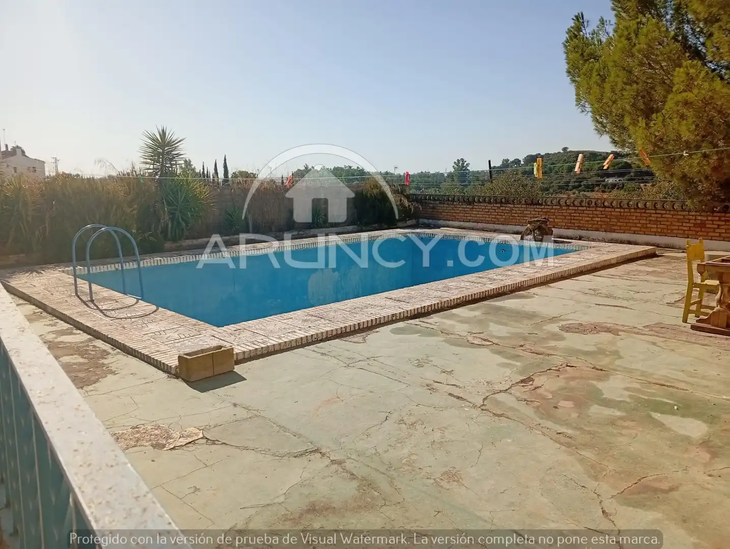 Piscina de Finca rústica en venda en Alcalá de Guadaira amb Aire condicionat, Jardí privat i Terrassa