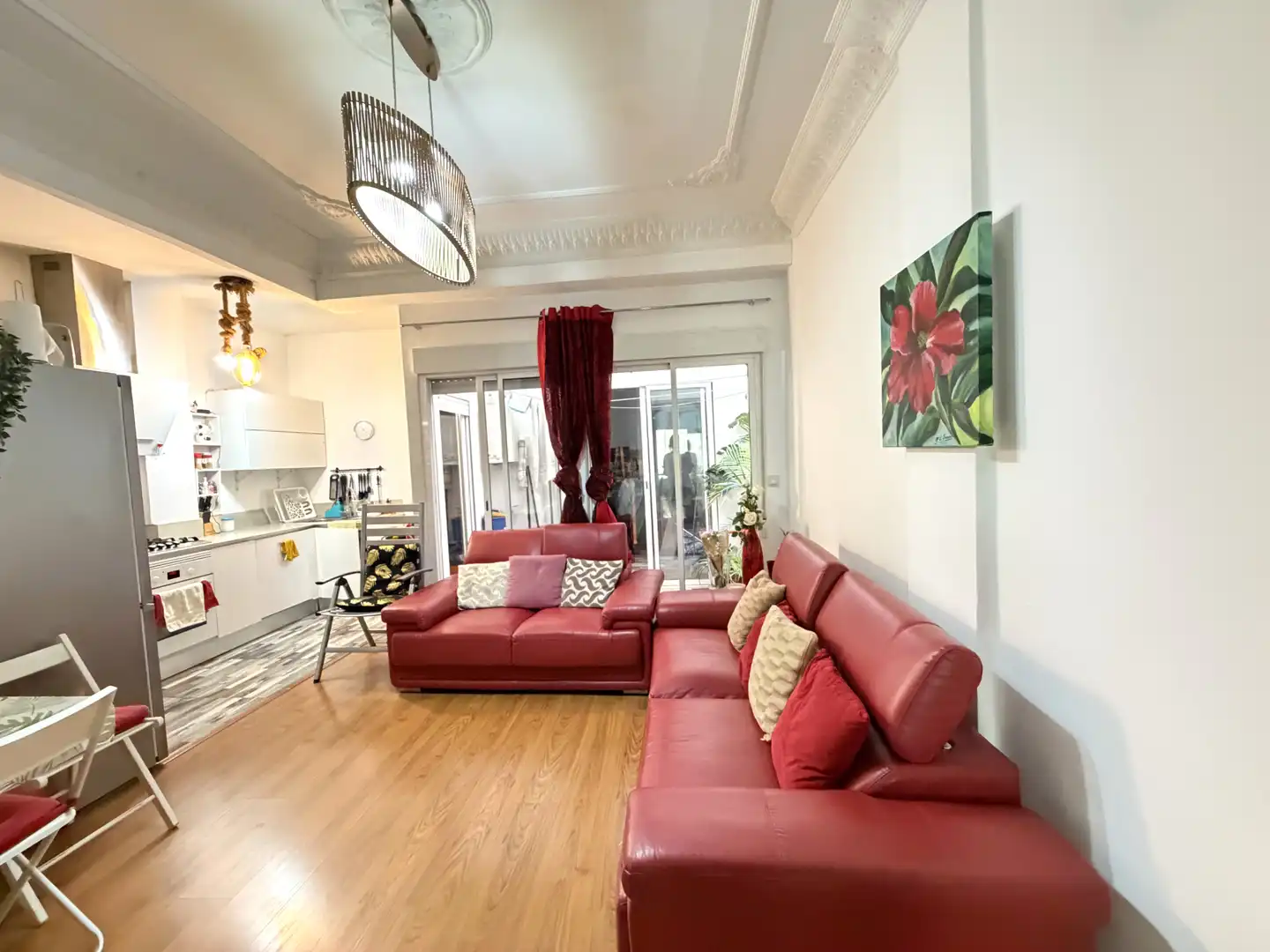 Sala de estar de Piso en venta en Torrent con Amueblado