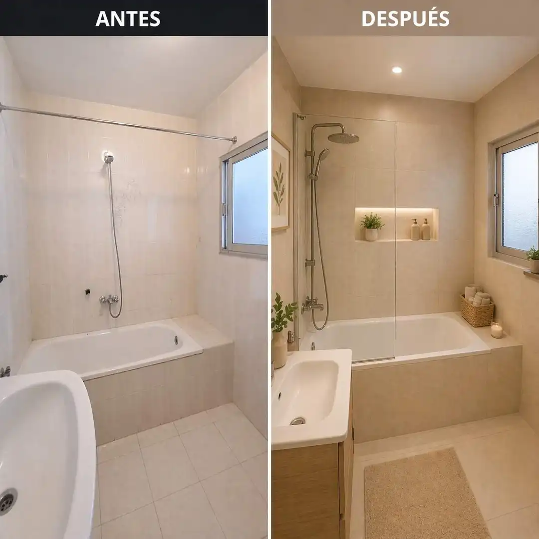 Badezimmer von Haus oder Chalet zum Verkauf in San Andrés del Rabanedo mit Abstellraum und Balkon