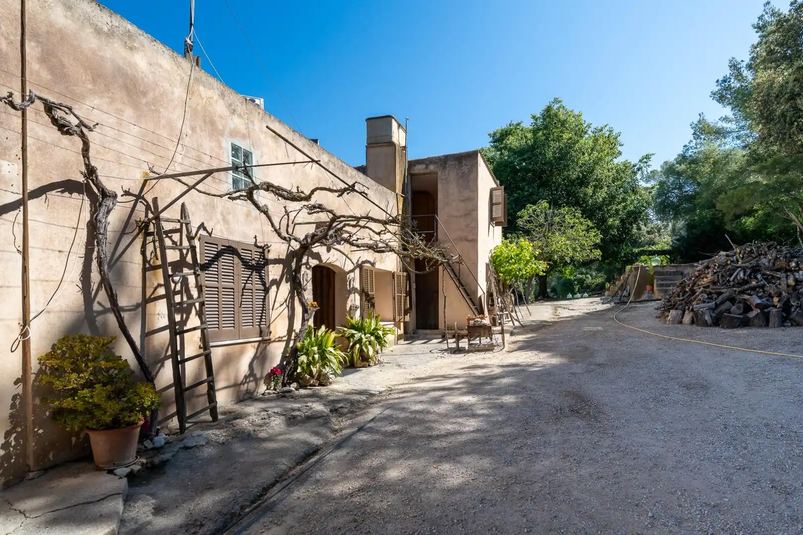 Vista exterior de Finca rústica en venta en Sant Joan con Jardín privado, Terraza y Trastero