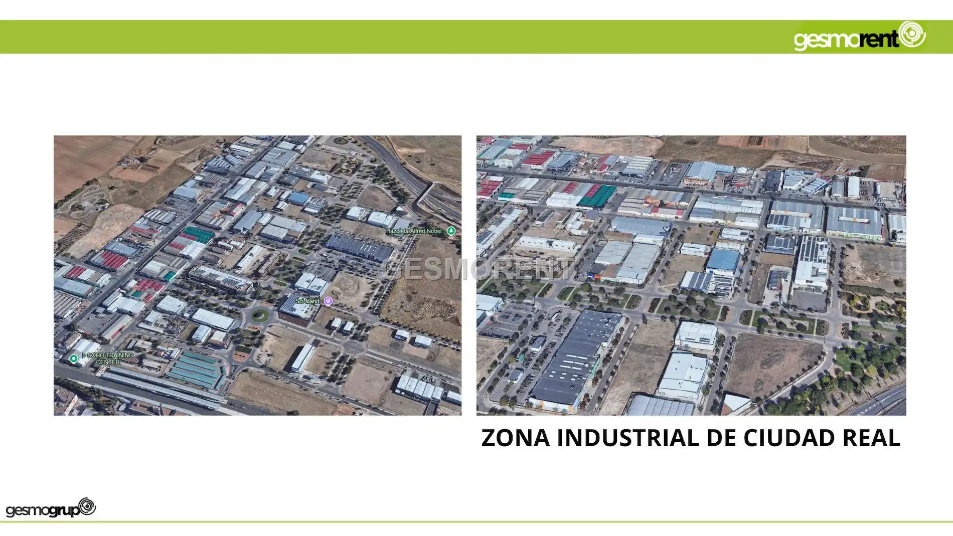 Vista exterior de Nave industrial en venta en Ciudad Real