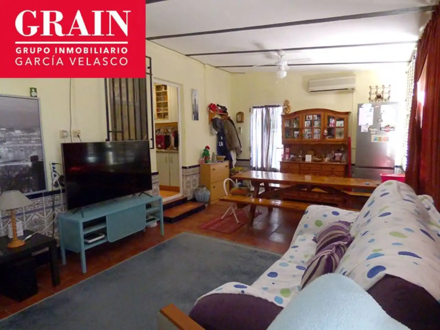 Sala de estar de Casa o chalet en venta en Albacete con Calefacción, Jardín privado y Piscina