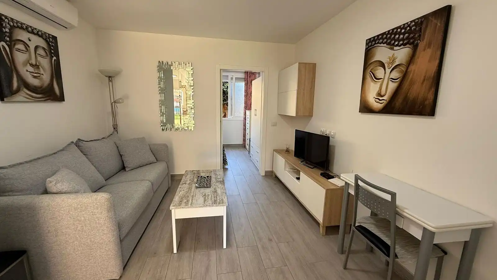 Sala de estar de Apartamento en venta en Arona con Aire acondicionado, Amueblado y Horno