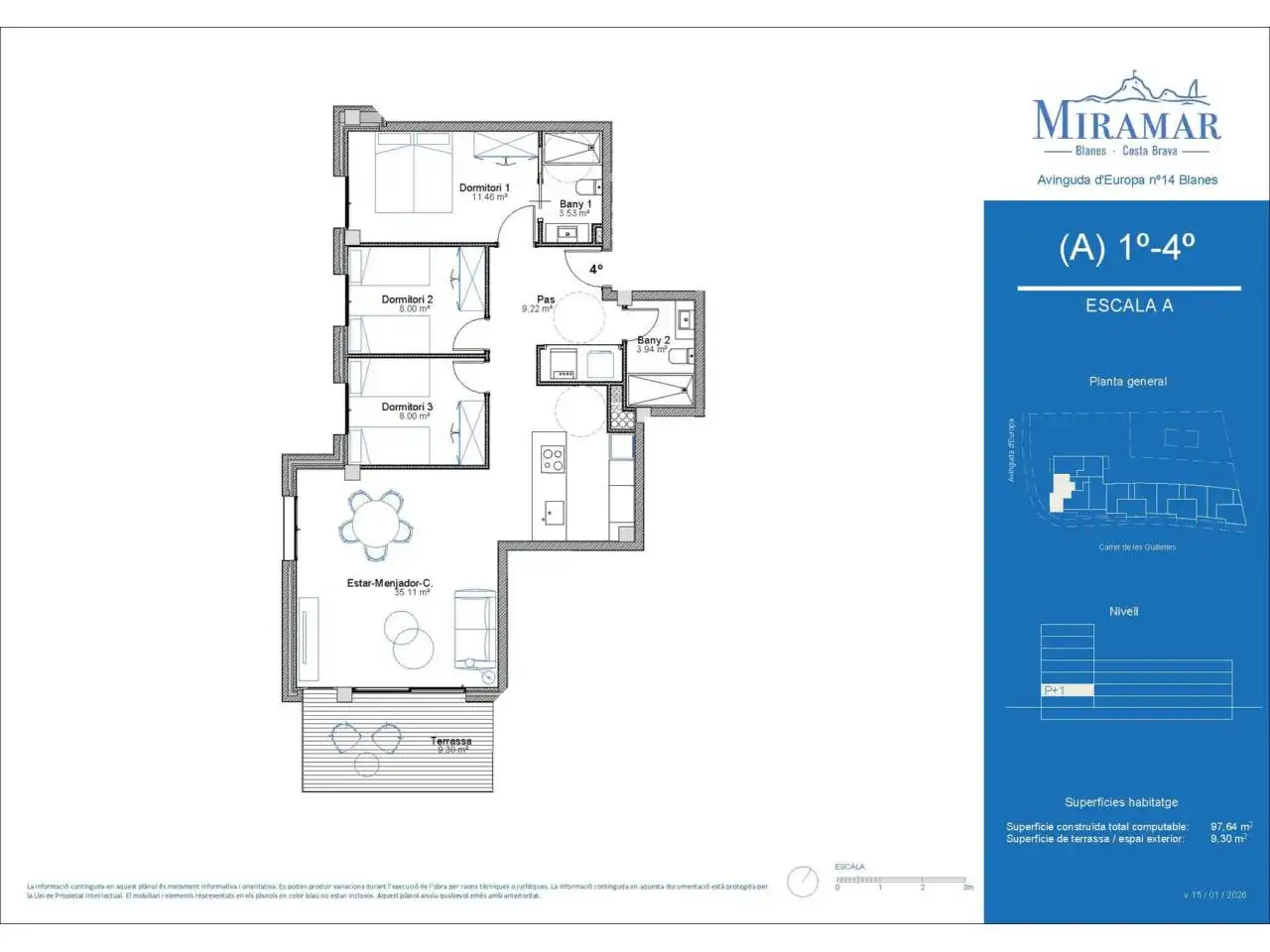 Appartement avec piscine à vendre à Avenida Europa 14, imagen 2
