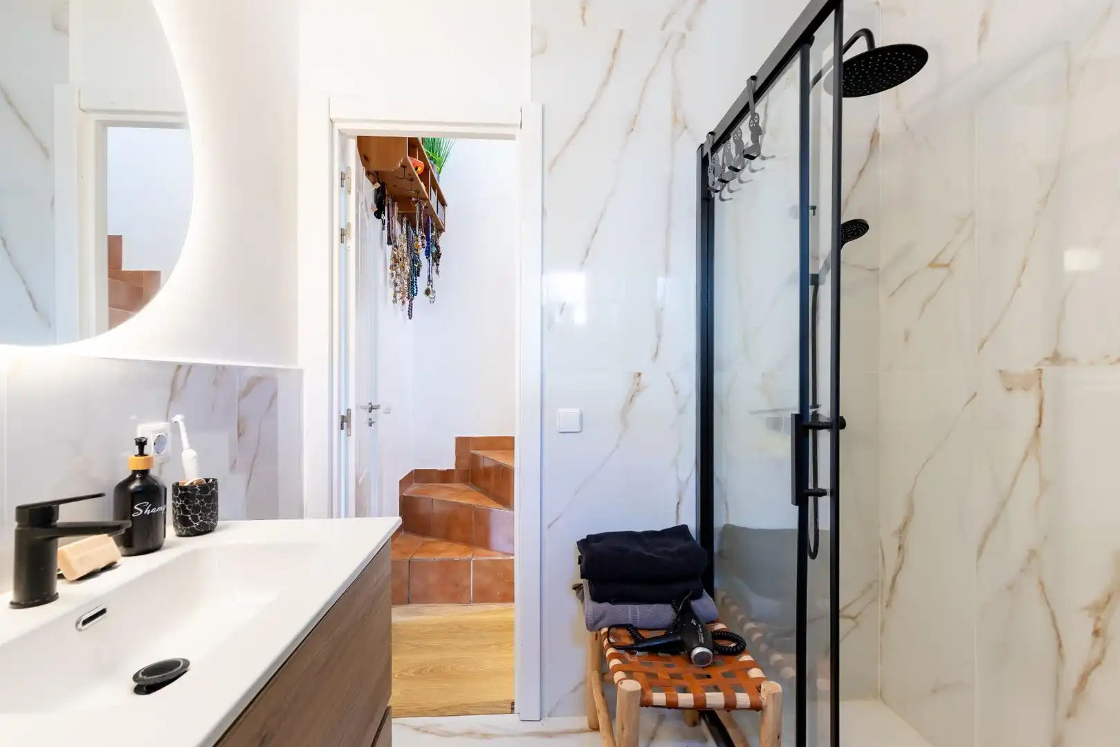 Baño de Casa adosada en venta en  Palma de Mallorca con Aire acondicionado, Calefacción y Jardín privado