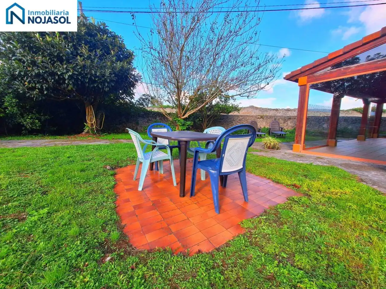 Garden of Detached homes for rent in Noja  with Heating, Private garden and Furnished