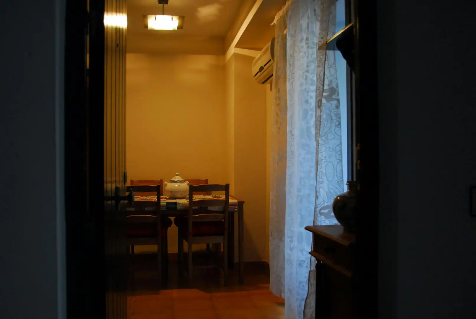Comedor de Piso de alquiler en Sevilla con Aire acondicionado, Calefacción y Amueblado