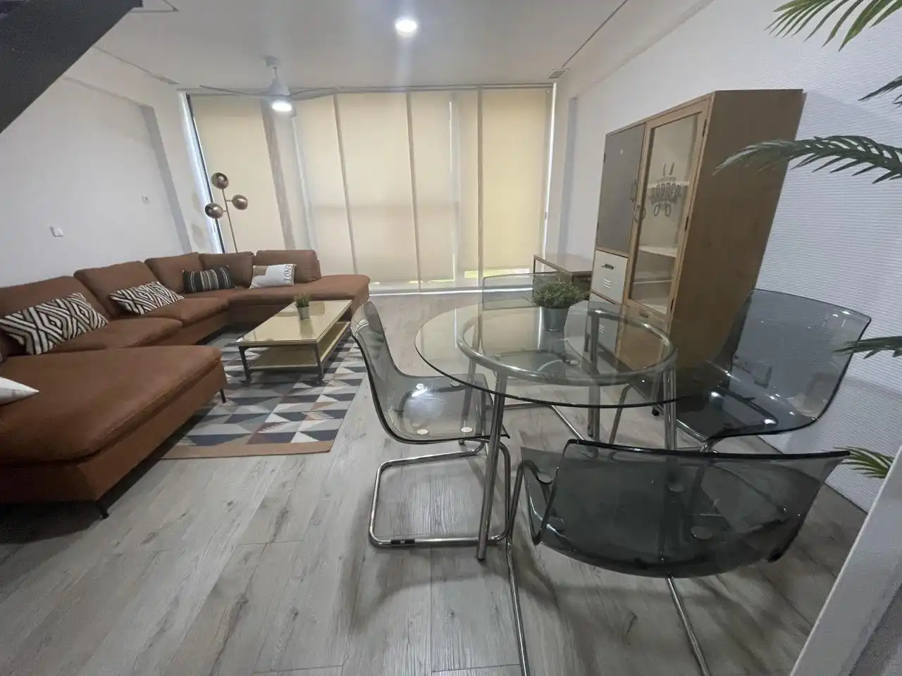 Living room of Lofts for rent in San Sebastián de los Reyes  with Air Conditioner, Private garden and Terrace
