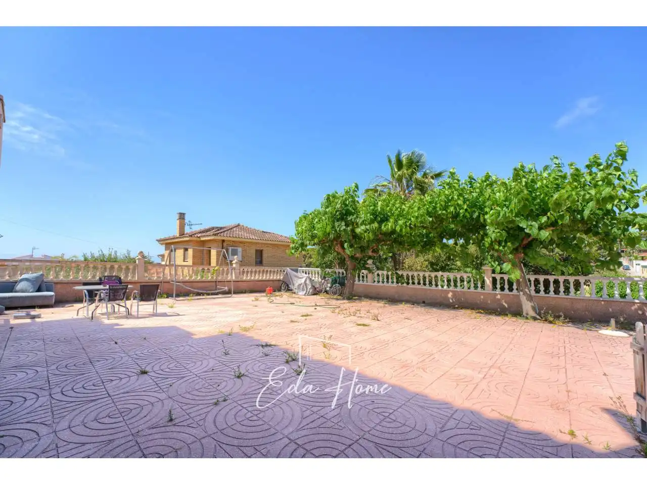 Exterior view of Houses for sale in Cunit  with Private garden, Terrace and Furnished