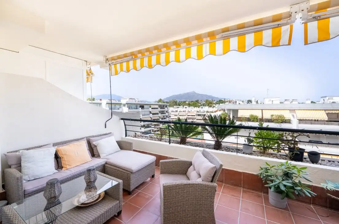 Terrace of Flat for sale in Marbella  with Air Conditioner, Heating and Terrace