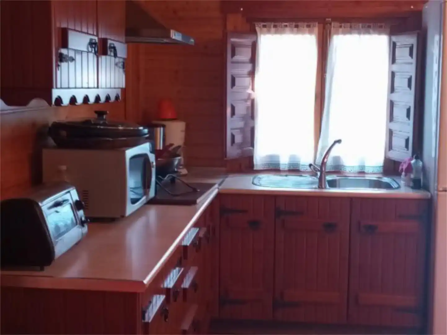 Kitchen of Flat for sale in Marmolejo  with Air Conditioner, Private garden and Storage room