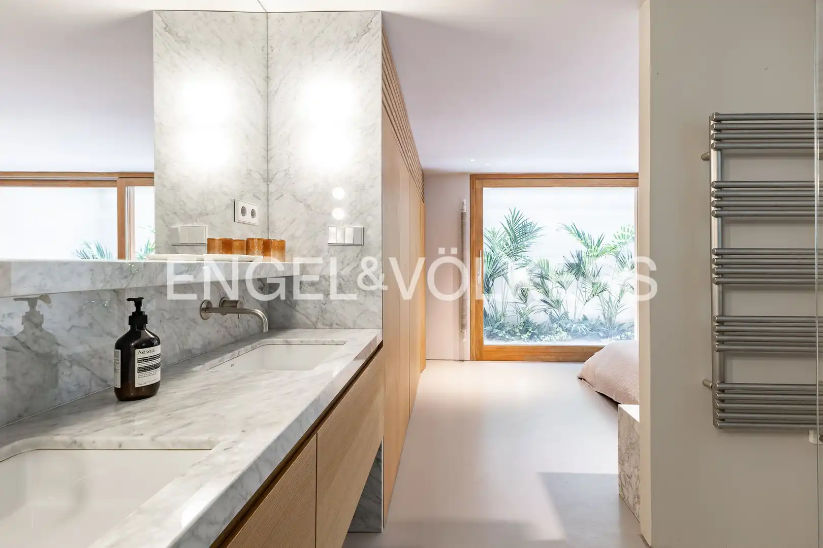 Bathroom of Houses for rent in Barcelona  with Air Conditioner, Heating and Private garden