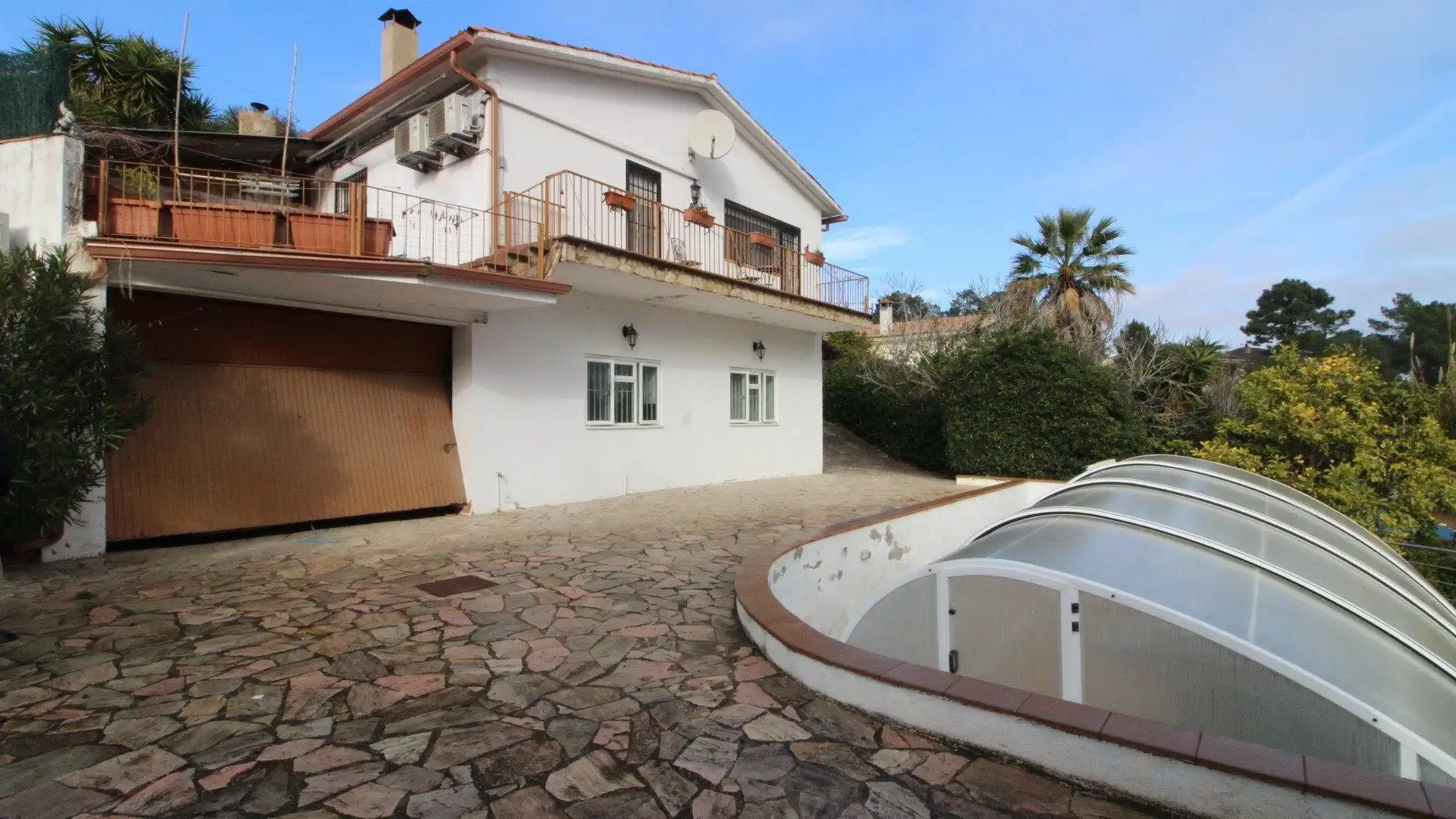 Exterior view of Houses for sale in Lloret de Mar  with Air Conditioner, Heating and Terrace