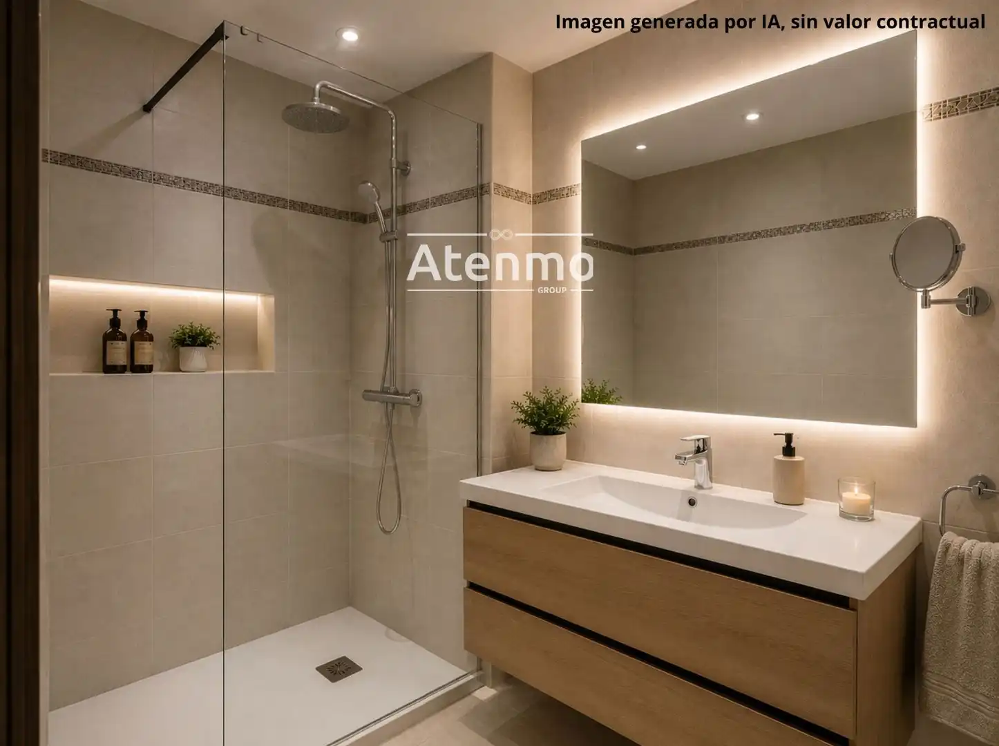 Bathroom of Flat for sale in Barcelona  with Terrace and Balcony
