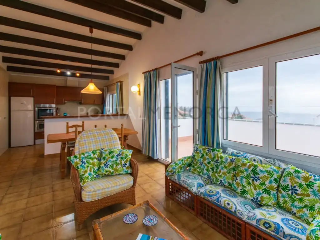 Sala d'estar de Casa o xalet en venda en Sant Lluís amb Terrassa i Piscina
