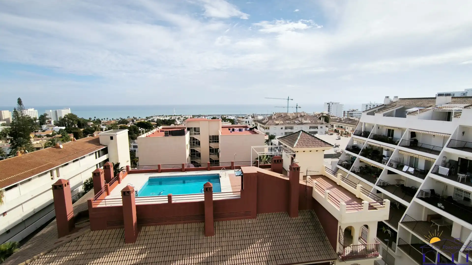 Piscina de Apartamento en venta en Benalmádena con Aire acondicionado, Calefacción y Terraza