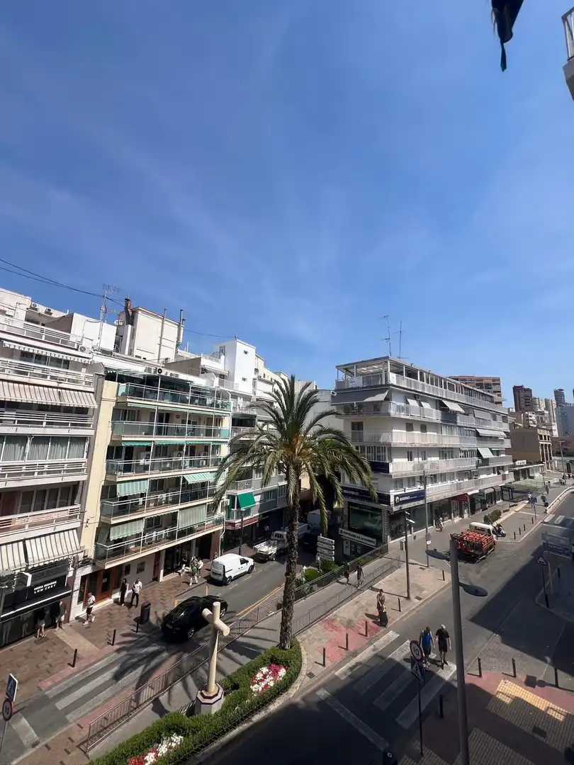 Vista exterior de Apartamento en venta en Benidorm con Terraza y Amueblado