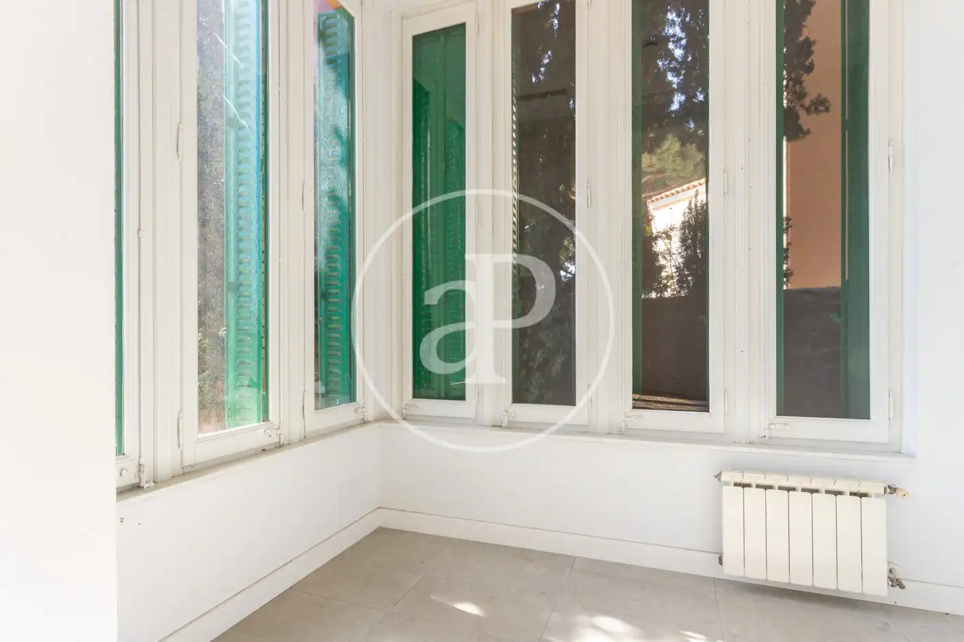 Bedroom of Houses for rent in Barcelona  with Air Conditioner, Heating and Private garden